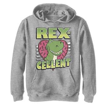 Disney / Pixar Toy Story Boys 8-20 Rexcellent Heart Pullover Graphic Hoodie