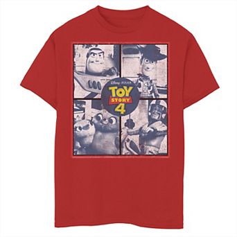 Disney / Pixar's Toy Story Boys 8-20 4 Toy Boxes Graphic Tee