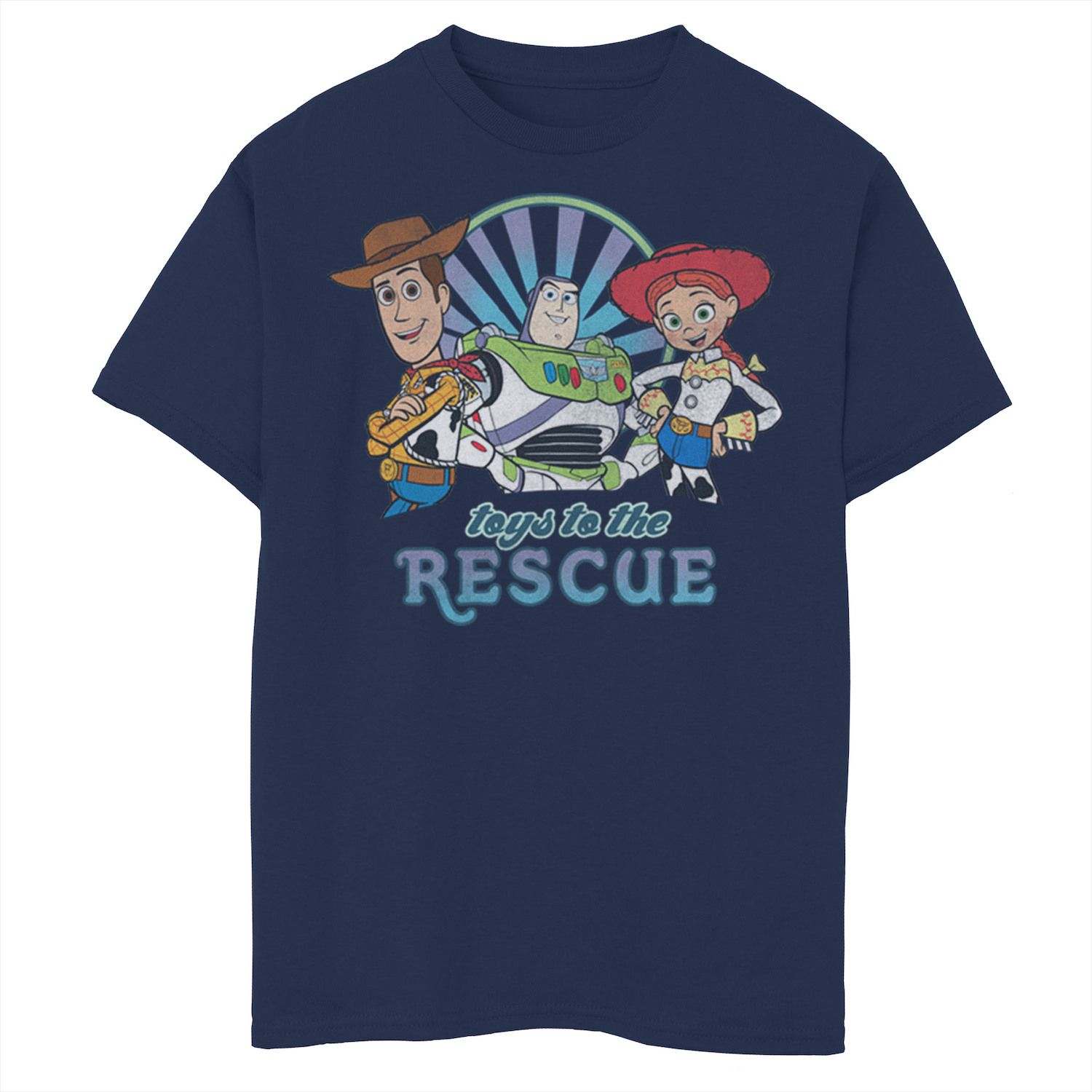 Image for Disney / Pixar Toy Story Boys 8-20 Jessie Woody Buzz Toys To The Rescue Graphic Tee at Kohl's.