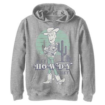 Disney / Pixar Toy Story Boys 8-20 Pastel Hey Howdy Hey Woody Pullover Graphic Hoodie