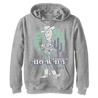 Disney / Pixar Toy Story Boys 8-20 Pastel Hey Howdy Hey Woody Pullover Graphic Hoodie