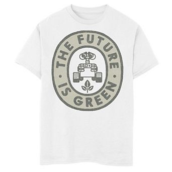 Boys 6-20 Disney Pixar Earth Day Wall-E The Future Is Green Graphic Tee