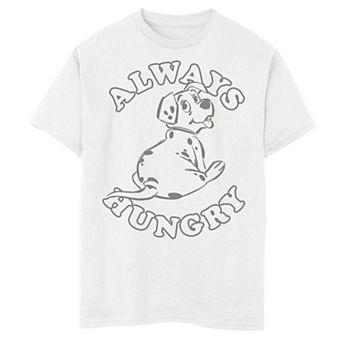 Disney's 101 Dalmatians Boys 8-20 Rolly Puppy Always Hungry Graphic Tee