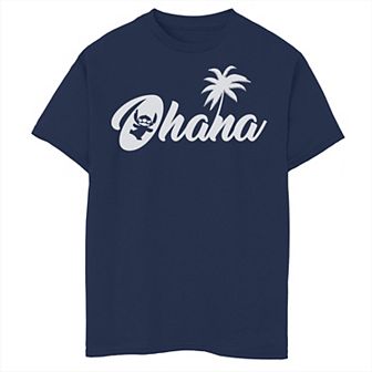 Disney's Lilo & Stitch Boys 8-20 Ohana Palm Tree Logo Graphic Tee