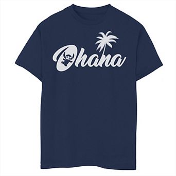 Disney's Lilo & Stitch Boys 8-20 Ohana Palm Tree Logo Graphic Tee