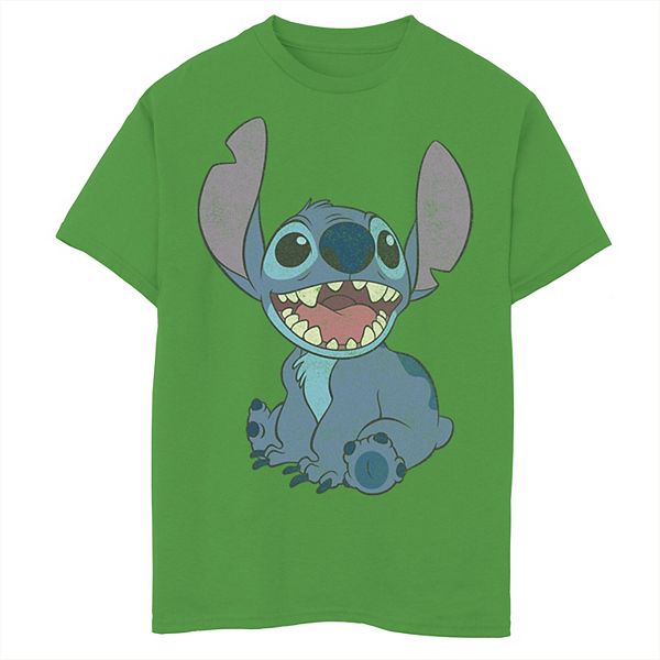 Disney's Lilo & Stitch Boys 8-20 Happy Stitch Portrait Graphic Tee