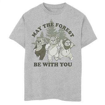 Boys 6-20 Star Wars May The Forest Be With You Graphic Tee