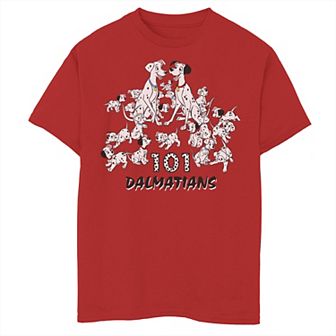 Disney's 101 Dalmatians Boys 8-20 Happy Family Puppies Group Graphic Tee