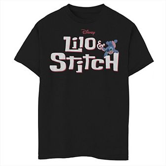 Disney's Lilo & Stitch Boys 8-20 Classic Logo Stitch Graphic Tee