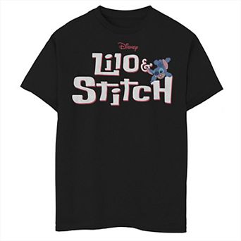 Disney's Lilo & Stitch Boys 8-20 Classic Logo Stitch Graphic Tee