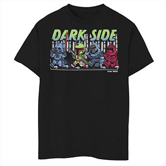 Boys 8-20 Star Wars Group Shot Small Cartoon Villains Poster Graphic Tee