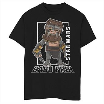Boys 8-20 Star Wars The Rise Of Skywalker Babu Frik Portrait Graphic Tee