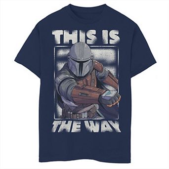 Boys 6-20 Star Wars The Mandalorian This Is The Way Portrait Graphic Tee