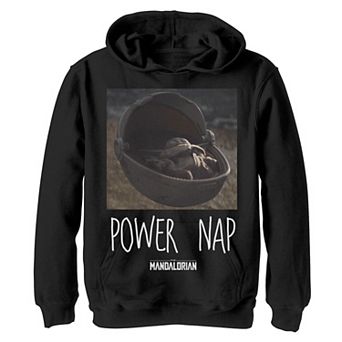 Boys 8-20 Star Wars The Mandalorian The Child aka Baby YodaPower Nap Pullover Graphic Hoodie