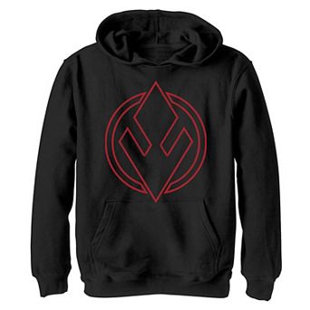 Boys 8-20 Star Wars The Rise of Skywalker Sith Trooper Symbol Pullover Graphic Hoodie