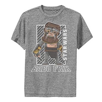 Boys 8-20 Star Wars The Rise Of Skywalker Babu Frik Portrait Performance Graphic Tee