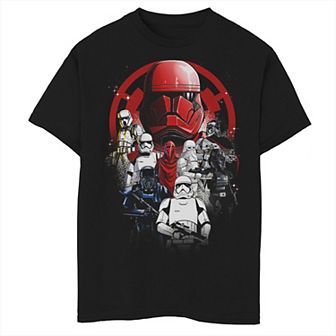 Boys 8-20 Star Wars Storm Trooper Group Shot Splatter Poster Graphic Tee