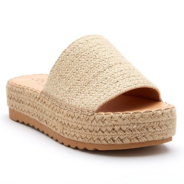 Espadrille best sale platform sandals