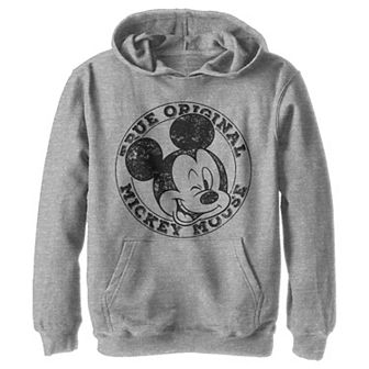 Disney's Mickey Mouse & Friends Boys 8-20 Mickey Mouse True Original Circle Pullover Graphic Hoodie