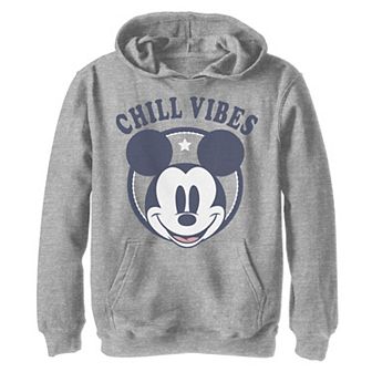Disney's Mickey Mouse Boys 8-20 Chill Vibes Portrait Pullover Graphic Hoodie
