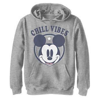 Disney's Mickey Mouse Boys 8-20 Chill Vibes Portrait Pullover Graphic Hoodie