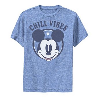 Disney's Mickey Mouse Boys 8-20 Chill Vibes Portrait Performance Graphic Tee