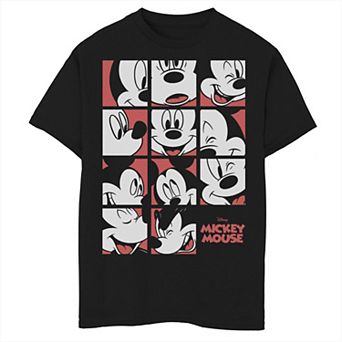 Disney's Mickey Mouse & Friends Boys 8-20 Mickey Mouse Expressions Boxes Graphic Tee