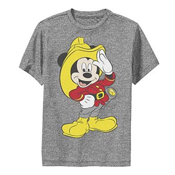 Disney's Mickey Mouse Boys 8-20 Firefighter Outfit Performance Graphic Tee