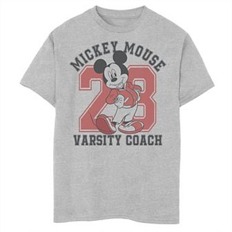 Disney's Mickey Mouse Boys 8-20 Varsity Coach Graphic Tee