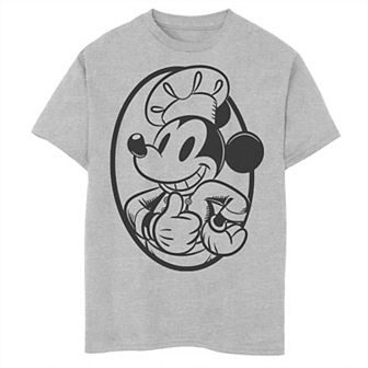 Disney's Mickey Mouse Boys 8-20 Chef Mickey Outline Graphic Tee