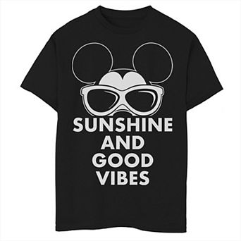 Disney's Mickey Mouse & Friends Boys 8-20 Mickey Sunshine And Good Feelings Graphic Tee