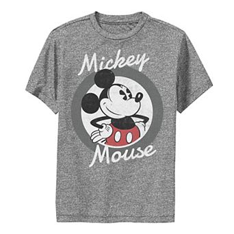 Disney's Mickey Mouse Boys 8-20 Waving Portrait Performance Graphic Tee
