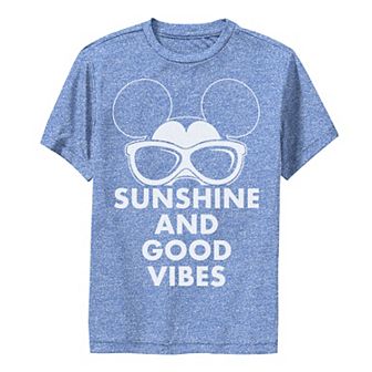Disney's Mickey Mouse & Friends Boys 8-20 Mickey Sunshine And Good Feelings Performance Graphic Tee
