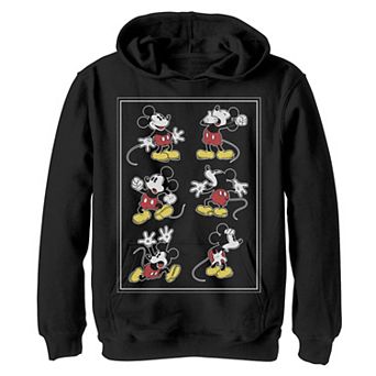 Disney's Mickey Mouse Boys 8-20 Many Emotions Border Pullover Graphic Hoodie