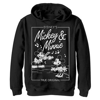 Disney's Mickey Mouse Boys 8-20 & Minnie Mouse Vintage Comic Pullover Graphic Hoodie