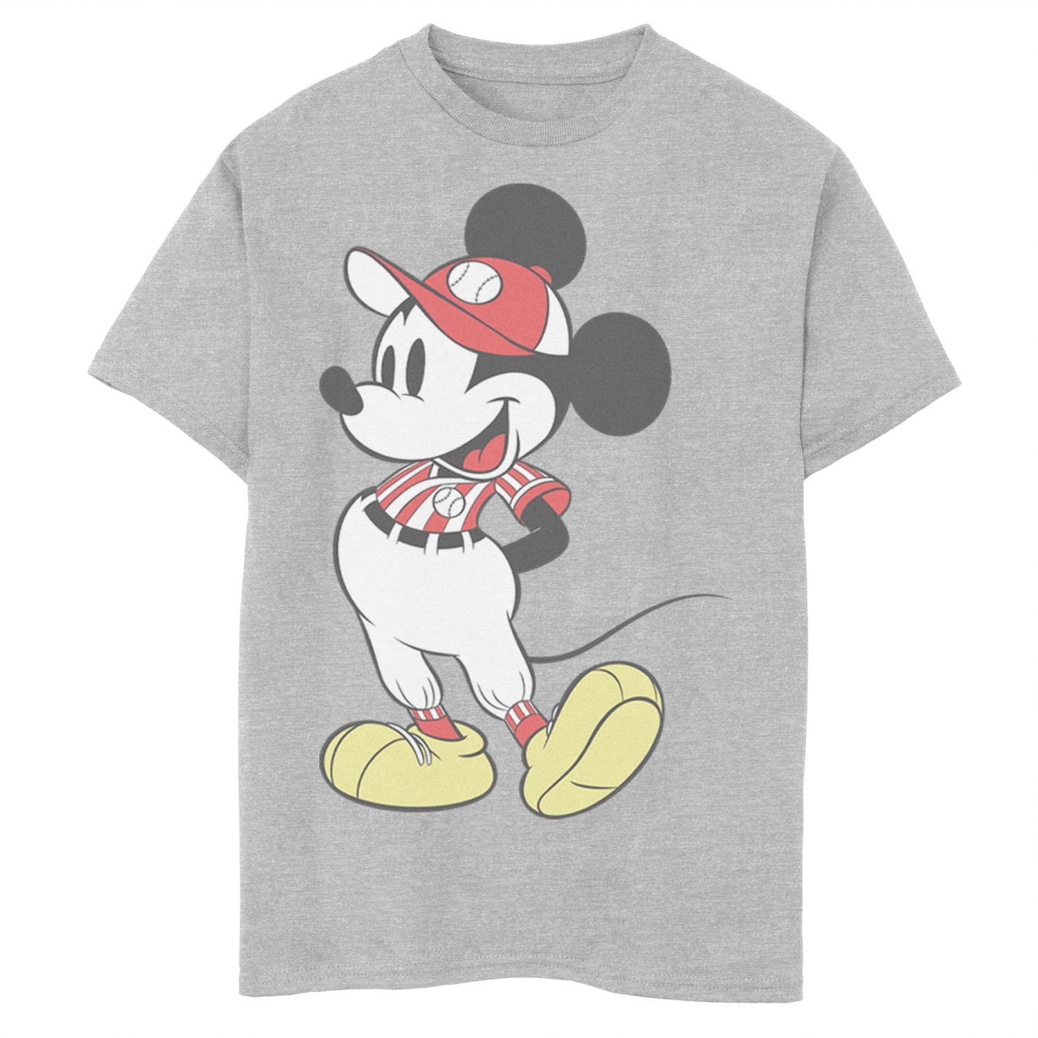 Image for Disney 's Mickey Mouse Boys 8-20 Baseball Outfit Graphic Tee at Kohl's.