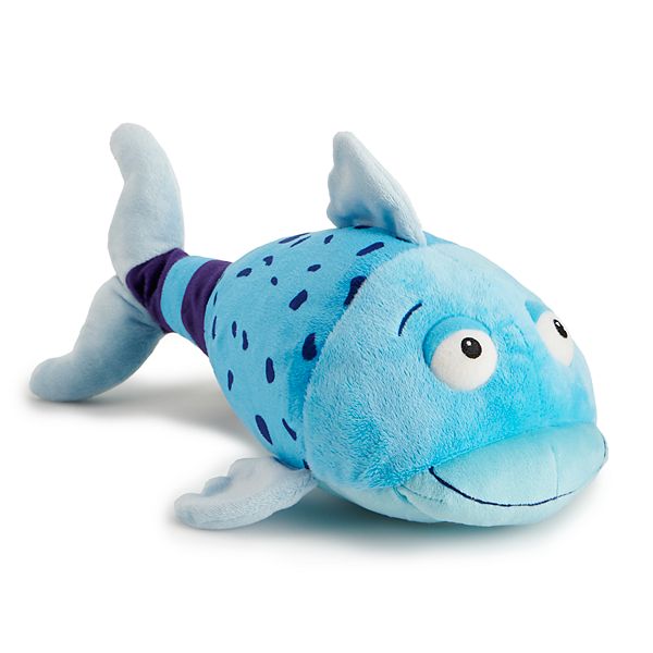 Kohl's Cares The Rainbow Fish 14" Long Plush Colorful Fish with Sparkle 2021 850020383085