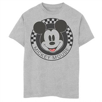 Disney's Mickey Mouse & Friends Boys 8-20 Mickey Mouse Checkerboard Circle Tee