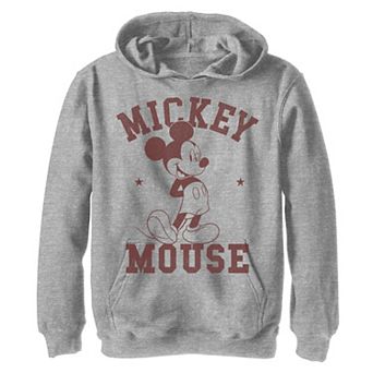 Disney's Mickey Mouse Boys 8-20 1928 Maroon Portrait Fleece