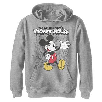 Disney's Mickey Mouse Boys 8-20 Classic Sketched Poster Fleece