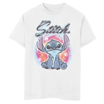 Disney's Lilo & Stitch Boys 8-20 Airbrushed Stitch Tee