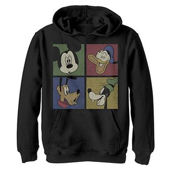 Disney's Mickey Mouse & Friends Boys 8-20 Classic Group Comic Panels Fleece