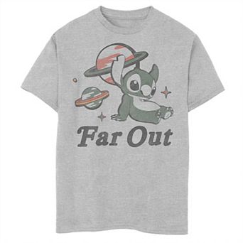 Disney's Lilo & Stitch Boys 8-20 Far Out Stitch Tee