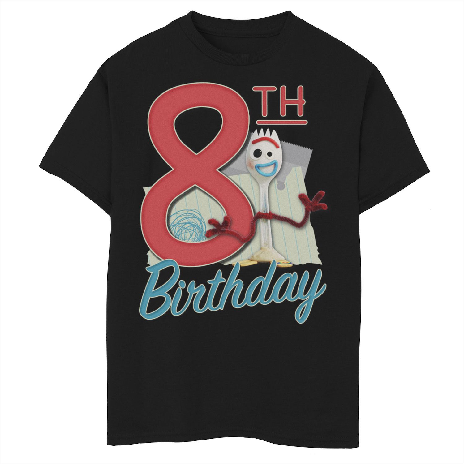 Image for Disney / Pixar Toy Story 4 Boys 8-20 Forky 8th Birthday Graphic Tee at Kohl's.