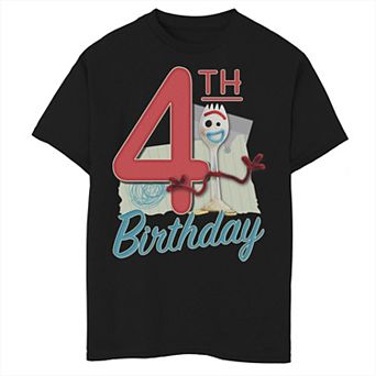 Disney / Pixar's Toy Story 4 Forky Boys 8-20 4th Birthday Graphic Tee