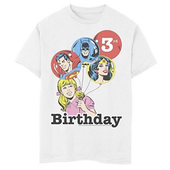 Boys 8-20 Justice League Hero Balloon Graphic Tee