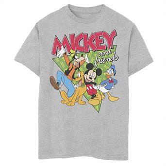 Disney's Mickey Mouse Boys 6-20 90's Friends Tee