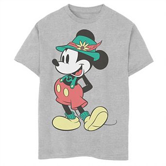 Disney's Mickey Mouse Boys 6-20 Happy Lederhosen Portrait Tee