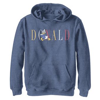 Disney's Donald Duck Boys 8-20 Est. 1934 Donald Colorful Text Fleece