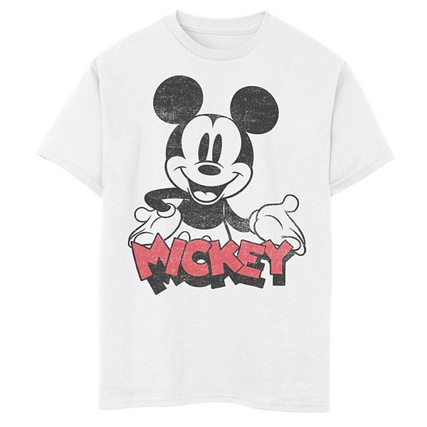 Disney's Mickey Mouse Boys 8-20 Happy Tee